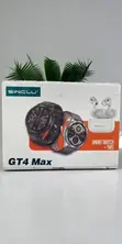 Sinclu GT4 Max Smart Watch + Bluetooth TWS Earphones - 1