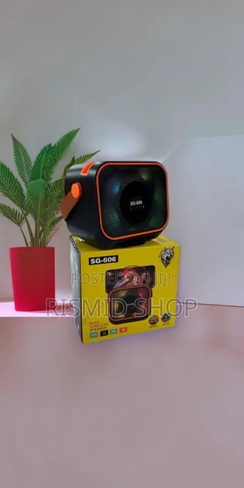SG 606 Bluetooth Portable Music Speaker - 1