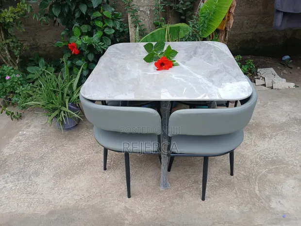 Royal Comfort Dining Set - 4 Chairs - 1
