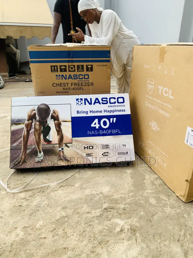 New NASCO 40'' Satellite TV (NAS-P40FBD) - 1