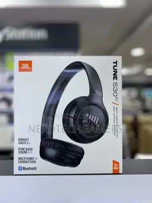 JBL Tune 530BT Wireless On-Ear Headphones - Black