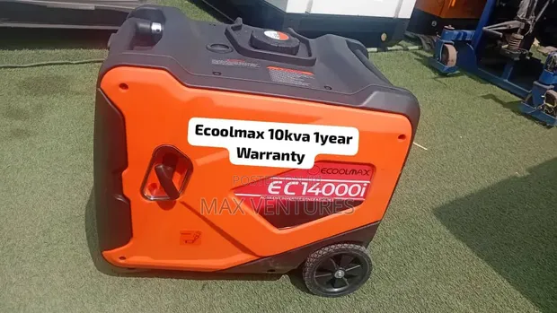 Ecoolmax 10KVA Generator - 1 Year Warranty - 1