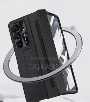 Leather Samsung Galaxy Z Fold 7 Phone Case