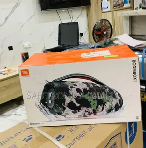 New JBL Boombox 3 Portable Bluetooth Speaker - Black