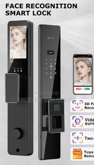 Face Unlock Tuya WiFi Biometric Smart Lock