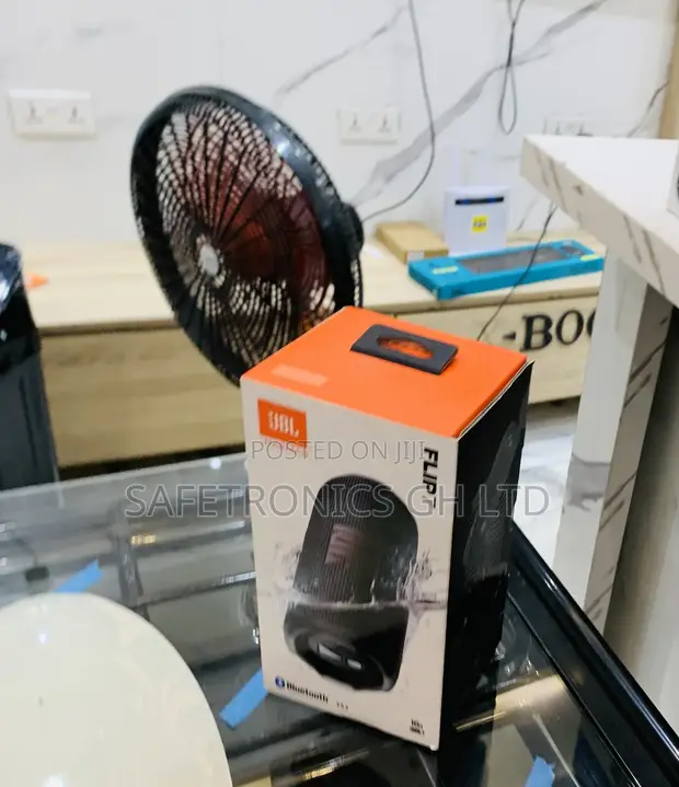 JBL Flip 6 Portable Wireless Speaker - Black - 1