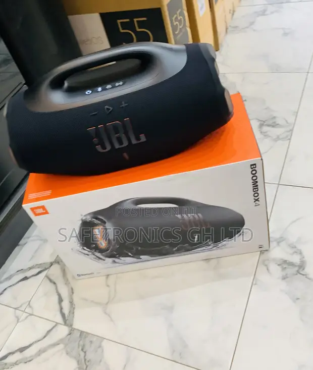 JBL Boombox 4 Portable Waterproof Speaker - 1