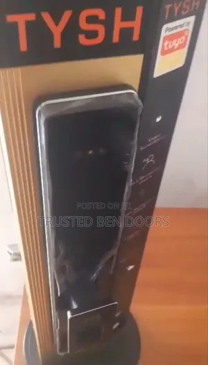 Biometric Smart Door Lock with Face ID & Tuya App
