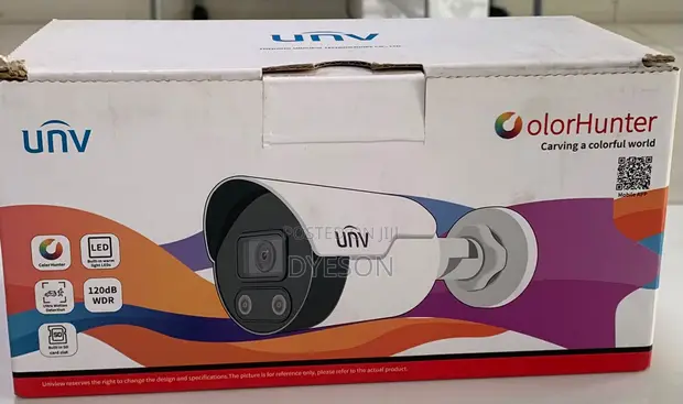 Uniview IPC2124LE-ADF28KMC-WL 4MP ColorHunter Bullet Camera - 1