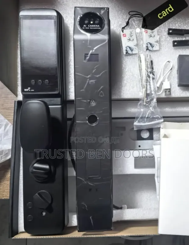 Tuya App Biometric Smart Door Lock with Face ID - 1