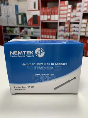 Nemtek Hammer Drive Nail-in Anchor 8x80MM