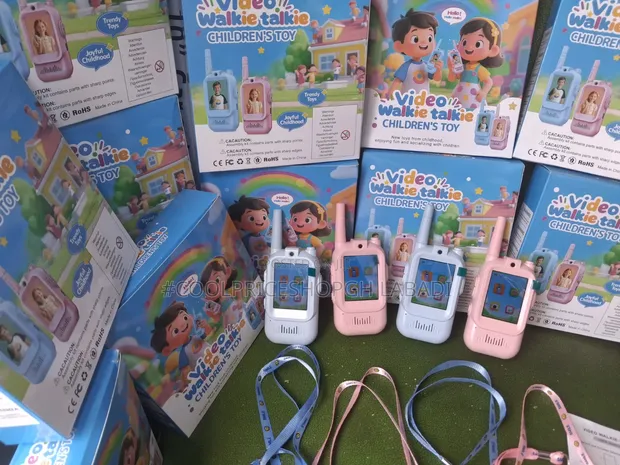 Kids Walkie Talkie Toy with Camera and LCD Screen - 1