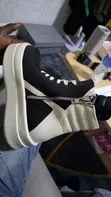 Rick Owens Geobasket High-Top Sneakers - 1