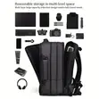 Expandable Business & Student Backpack - Black - 1