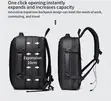 Expandable Business & Student Backpack - Black - 3