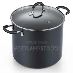 Cook Home Hard-Anodized Stockpot/Soup Pot (10.8/6qt)