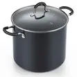 Cook Home Hard-Anodized Stockpot/Soup Pot (10.8/6qt) - 1