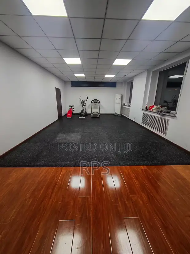Heavy Duty Gym Floor Mat - 1m x 1m - 1