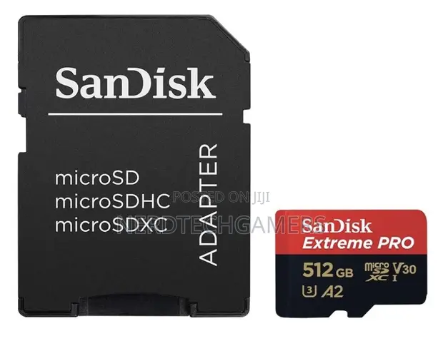 SanDisk Extreme Pro 512GB MicroSDXC Card - 1