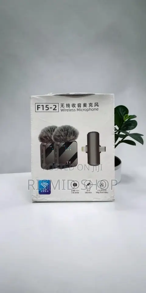 F15-2 Dual Wireless Microphone System - 1
