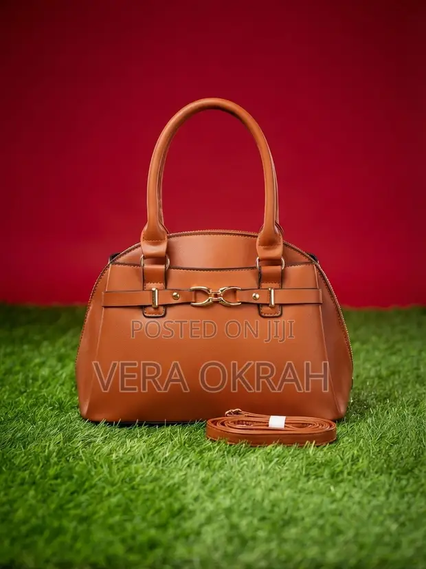Brown Leather Handbag - UK Store Reject - 1