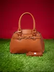 Brown Leather Handbag - UK Store Reject - 2