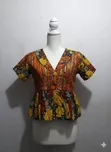 African Print Women's Top by Norlena Stitches - 1