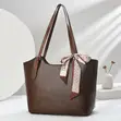 AAKS Corporate Tote Bag - Black Leather - 5