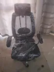 Ergonomic Swivel Chair with Lumbar Support - 2