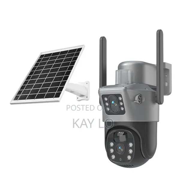 Dual Lens Solar SIM Camera - 1