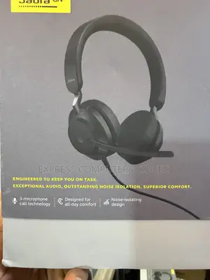 Jabra Evolve2 40 Wired Stereo Noise-Cancelling Headset (USB-C)