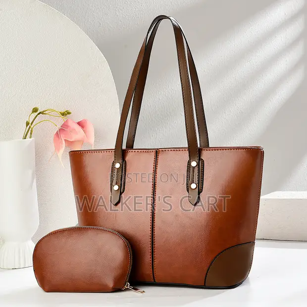 Women's Large Capacity 2-Piece Tote Bag Set - 1
