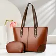 Women's Large Capacity 2-Piece Tote Bag Set - 1