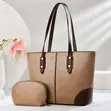 Women's Large Capacity 2-Piece Tote Bag Set - 2