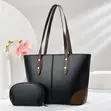 Women's Large Capacity 2-Piece Tote Bag Set - 3