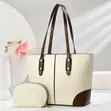 Women's Large Capacity 2-Piece Tote Bag Set - 4