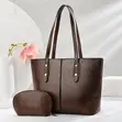 Women's Large Capacity 2-Piece Tote Bag Set - 5