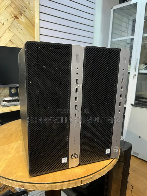 HP EliteDesk 800 G3 Desktop Computer - 1