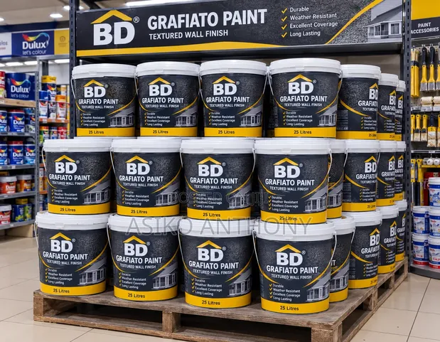 Braindell Grafiato Paint - Premium Textured Finish - 1