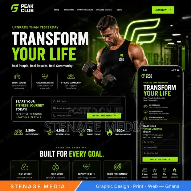 High-Converting Landing Page Design - 1