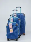 3-Piece Plastic Luggage Set - 2