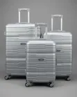 3-Piece Plastic Luggage Set - 3