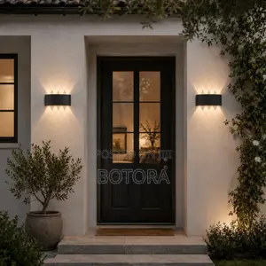 8W LED Up & Down Wall Light - IP65 Waterproof, 3000K