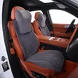 Half Car Seat Cover with Neck Support - 1