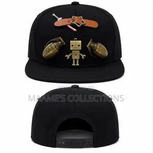 Luxury Studded Designer Snapback Cap