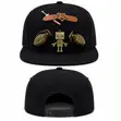 Luxury Studded Designer Snapback Cap - 1
