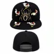Luxury Studded Designer Snapback Cap - 2