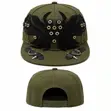 Luxury Studded Designer Snapback Cap - 3