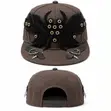 Luxury Studded Designer Snapback Cap - 4