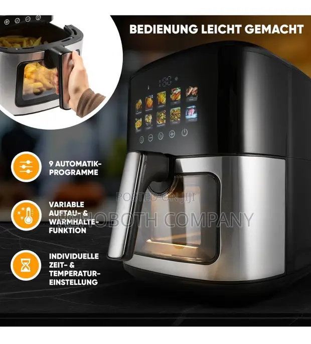 ProfiCook Hot Air Fryer 6.5L XXL - 1
